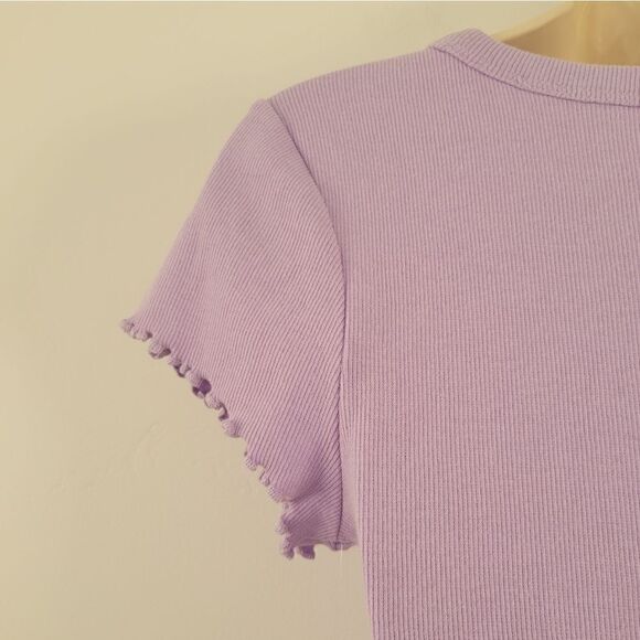 NWT BP Lettuce Edge Body-Con Rib Knit Minidress - Picture 5 of 8